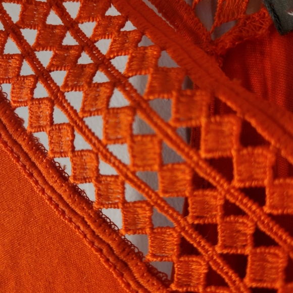 Boho tangerine tank - Picture 4 of 4